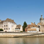 Frankreich Burgund Obere Saône Anlegen in Seurre