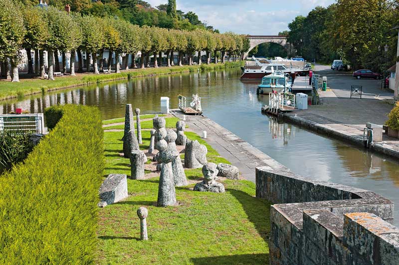 Briare Hausbooturlaub Frankreich Loire-Seitenkanal Hausboot Böckl